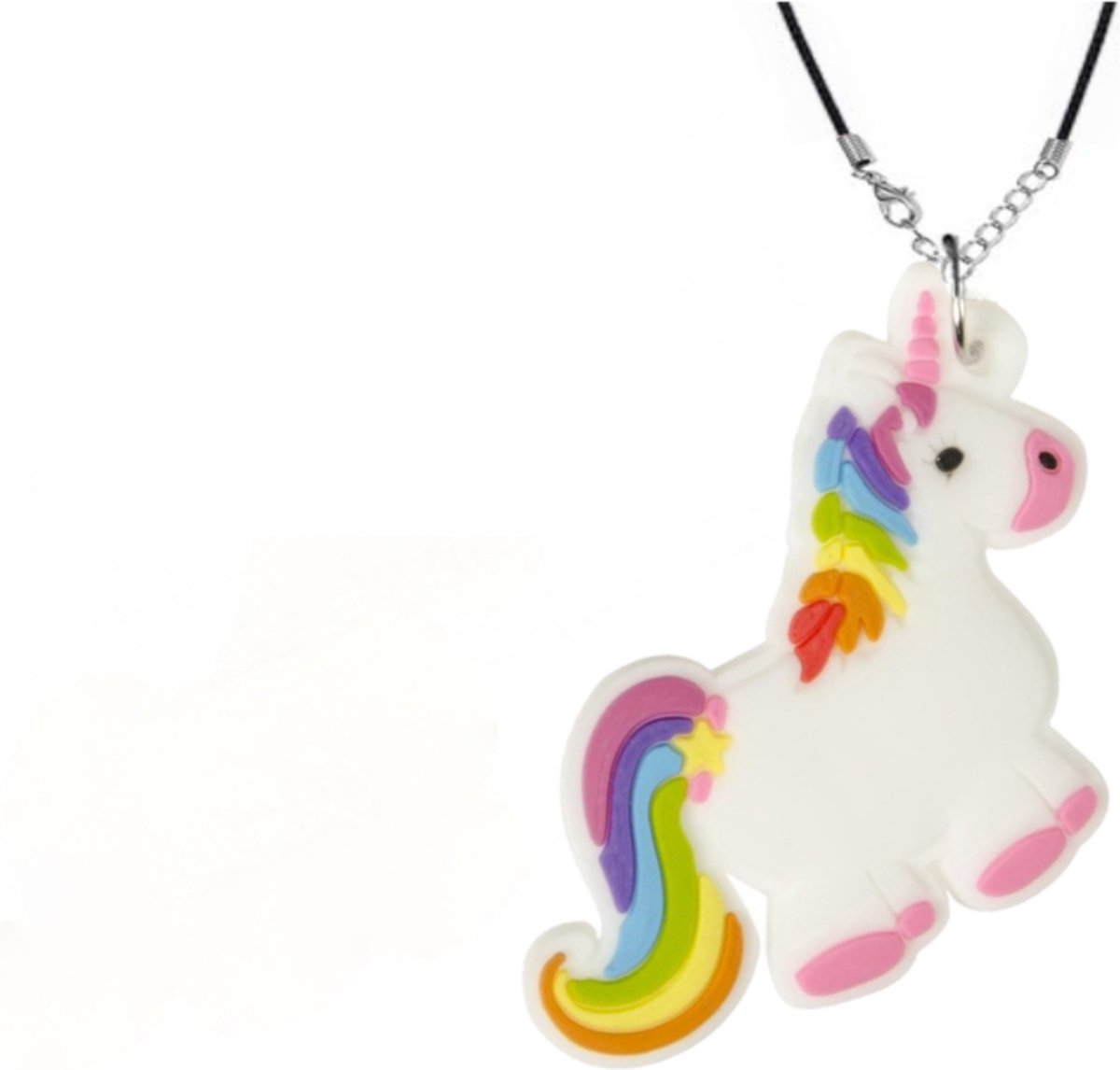 Eenhoorn Ketting | Unicorn | Halsketting met Bedel 5 cm